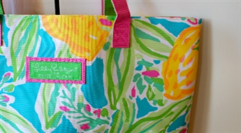 Разноцветные летние женские сумки Estee Lauder Lily Pulitzer