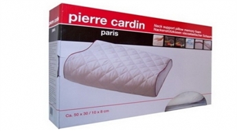 Подушка из пены с эффектом памяти Pierre Cardin - залог комфортного сна