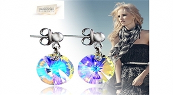 Eleganti auskari ar Swarovski Elements kristāliem