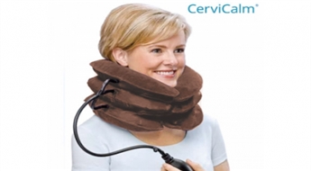 Мучают боли в области шеи? Надувная подушка для шеи CerviCalm Вам поможет! -71%