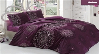 Elegantas gultas veļas komplekti no 100% kokvilnas -40%