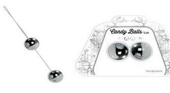 Потрясающая стимуляция! Анальные и вагинальные шарики Candy Balls Lux -60%
