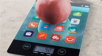Настольные весы с дизайном iPad?! Да, цифровые кухонные весы ikScale -72%