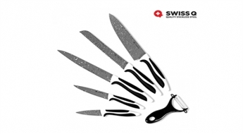 Комплект ножей с керамическим покрытием Swiss Q (6 шт) -88%
