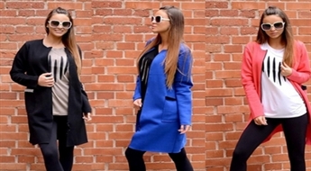 Gara, taisna piegriezuma žakete sievietēm -50%
