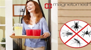 Антимоскитная штора на магнитах Magneto Mesh для дверного проема -75%
