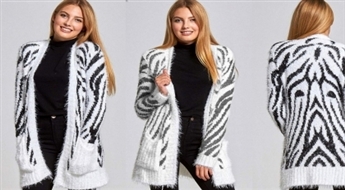 Grezna, gara jaka ar zebras rakstu