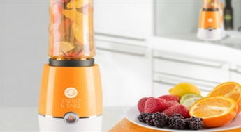 Blenderis ar stilīga dizaina dzeramo pudeli Twist & Take Sport -65%