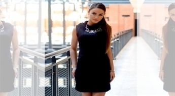 Чудесное классическое черное платье -50%