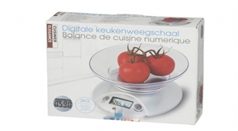 Цифровые кухонные весы Cuisinier Elegance с удобной мерной чашей -40%
