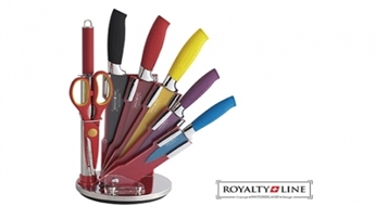 Liels, Royalty Line nažu komplekts no 8 priekšmetiem uz rotējoša statīva -50%