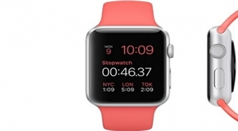 Super stilīgais Apple Watch Sport viedpulkstenis zaļā krāsā