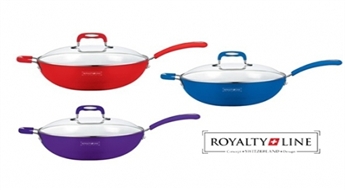 Royalty Line Wok panna ar keramisko pārklājumu Jūsu virtuvei -40%