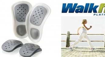 Легче шаг! Ортопедические стельки WalkFit® Platinum