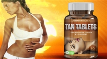 Bronzas krāsas āda! Dabīgas tabletes iedegumam TAN TABLETS -52%