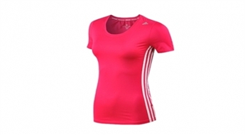 Ērts un skaists sporta krekls sievietēm no Adidas, izgatavots ar Climacool tehnoloģiju -57%