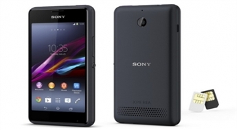 Рассрочка от 7 € в месяц! Лучший в своем классе черный смартфон Sony Xperia E1 Dual SIM