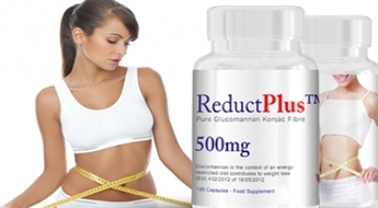 ReductPlus™ - природные таблетки для похудения с клетчаткой аморфофаллуса Ривьера -64%