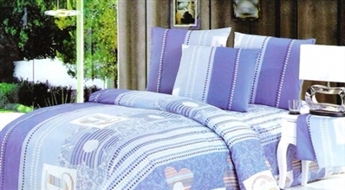 Gultas veļas komplekti 160 x 200 cm no 4 komponentiem ar brīnišķīgu rakstu -62%