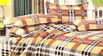 Satriecošas gultas veļas komplekti ar rāvējslēdzēju no 4 komponentiem, izmērs 200 x 220 cm -60%