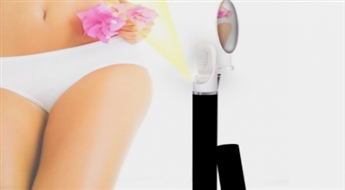 Женский триммер Lady Compact с подсветкой и зеркалом для удаления волос на теле -61%
