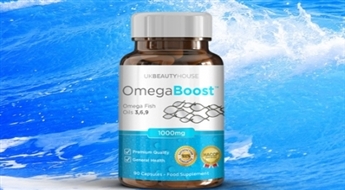 Zivju eļļas kapsulas Omega Boost 3-6-9, kuras apveltītas ar trīskāršu spēku -50%