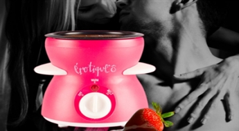 Шоколадная фондюшница Érotique Ô - привнесите перчинку в свои отношения! -67%