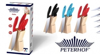 Komplekts no sešiem, kvalitatīviem nažiem Peterhof -40%