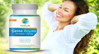 Īsts bišu veselības eliksīrs! Bišu māšu pieniņa kapsulas Royal Jelly -60%