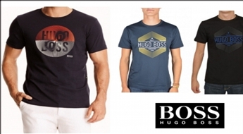 Kvalitatīvi un aktuāli vīriešu T-krekli Hugo Boss