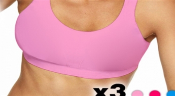 3 пары исключительно удобных бесшовных бюстгальтеров Comfort Bra Spring -83%