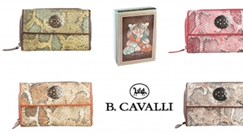 Чудесные оригинальные кошельки Cavalli B. -75%