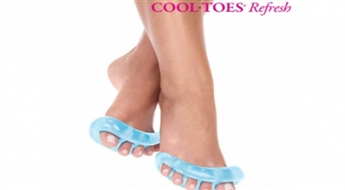 Поддержка-сепаратор для пальцев ног Cool Toes Refresh – оживит Ваши уставшие ноги -65%