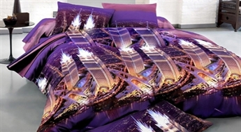 Lieliskas gultas veļas komplekti ar 3D efektu no 4 priekšmetiem, izmērs 200 x 220 cm -46%