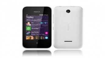 Рассрочка от 7 € в месяц! Быстрый и простой смартфон Nokia Asha 230 Dual SIM белого цвета