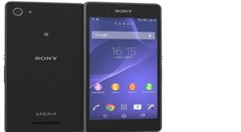 Рассрочка от 7 € в месяц! Смартфон Sony Xperia E3 черного цвета надежного дизайна