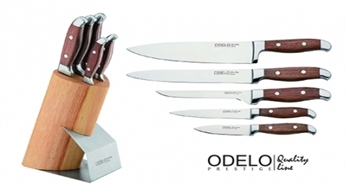 Красивый и удобный набор ножей из 6 составляющих от бренда Odelo -40%