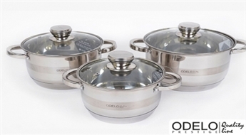 Качественный набор кастрюль Odelo из 6 составляющих -50%