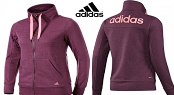 Фиолетовая женская спортивная кофта Adidas Essentials -52%