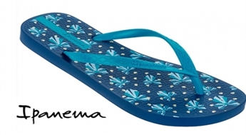 Выбор - до 42 размера! Красивые шлепанцы с перепонкой Ipanema для женщин -40%