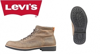 Модные кожаные ботинки Levis для мужчин -55%
