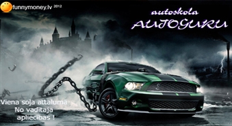 Nebijis piedāvājums no autoskolas AUTO GURU: 100% atlaide B kategorijas teorētiskajai apmācībai + 42% pirmajām 4 braukšanas stundām!