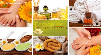 Rīgā, Ogrē vai Lielvārdē! SPA pedikīrs ar skrubi + pilna pēdas apkope + nāgu apkope + termomaska + viegla pēdu masāža + vannīte ar eļļam + parafīnu vanniņa ar 50% atlaidi