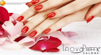 Маникюр со стойким лаком GELISH в салоне красоты InovaPreme со скидкой 42%
