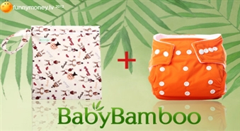 Идеальный комплект от BabyBamboo: подгузник Trendy Baby и непромокаемая сумка ZIPPY со скидкой 40%