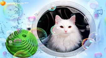 Экологичный и экономичный шар для безупречной стирки белья Clean Ball(2шт.) со скидкой 67%!