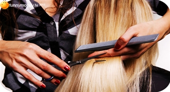 Matu griezums dāmām + atjaunojoša maska + veidošana salonā Fashion Line ar 50% atlaidi!