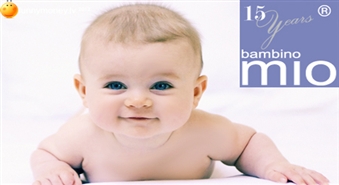 Kokvilnas autiņu komplekts "No dzimšanas līdz podiņam" no Bambino Mio ar 33% atlaidi