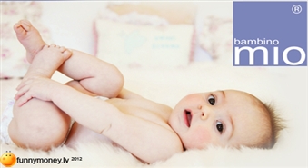 Комплект хлопковых подгузников "Nappy Set" от Bambino Mio со скидкой 33%