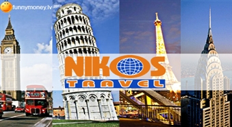 Подарочная карта от Nikos Travel со скидкой 40%